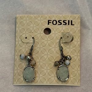 NWT Fossil Stone Earrings